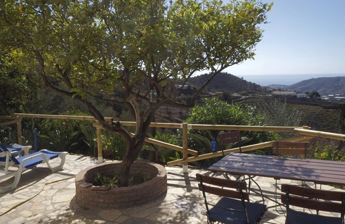 Velez-Malaga House | Holiday home in the olive grove with sea views and outdoor pool