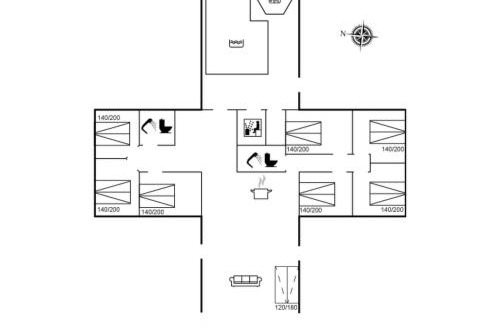 Sønderstrand House | Holiday Home Jenna - 1-4km from the sea by Interhome
