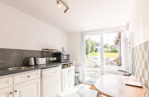 Denneville Cottage | Holiday home with enclosed garden and terrace, near Cotentin beaches