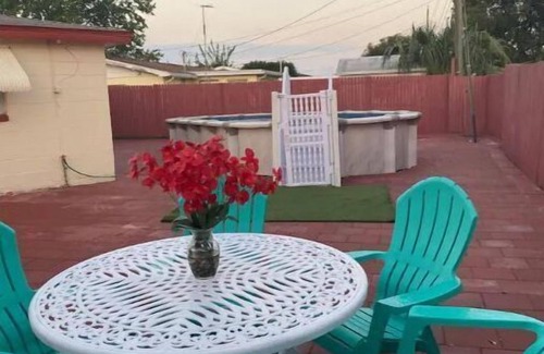Holiday House | Holiday home with private heated pool available . for extra $20 for each nightn