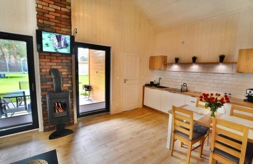 Jaroslawiec House | Holiday homes with fireplaces, Jaroslawiec