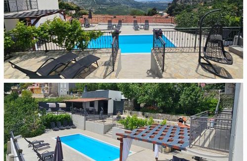 Klis House | Holiday House Above with pool and summer kitchen