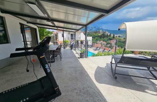 Klis House | Holiday House Above with pool and summer kitchen