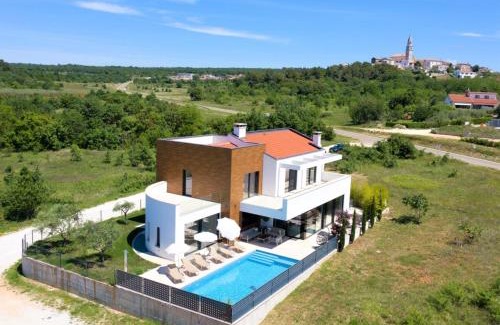 Farini House | Holiday house in Višnjan with sea view, terrace, air conditioning, Wi-Fi (4840-1)