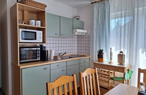 Monkebude Apartment | Holiday house Irmchen with WiFi and 2 bedrooms