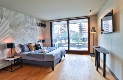 Vitacura Apartment | HOM I 2D2B cerca al mall Parque Arauco con Parking AV103