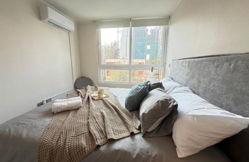 Nunoa Apartment | HOM I 2D2B en mejor zona de Nunoa Metro PlazaEgana