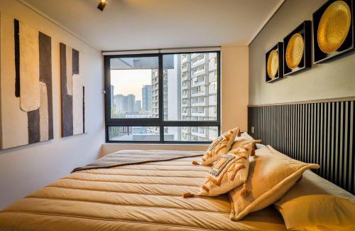 Nunoa Apartment | HOM I A Pasos Del Metro Nuble Depto 2PAX en Nunoa