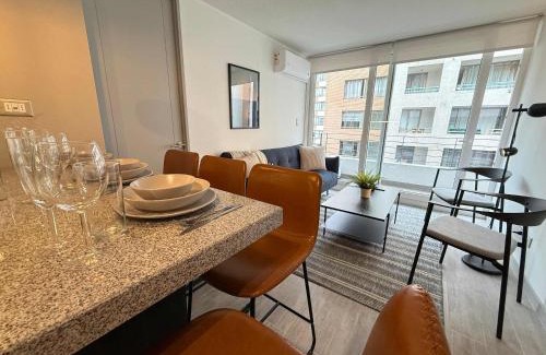 Downtown Santiago Apartment | HOM I Depto con Parking 2D2B 5PAX MovistarArena