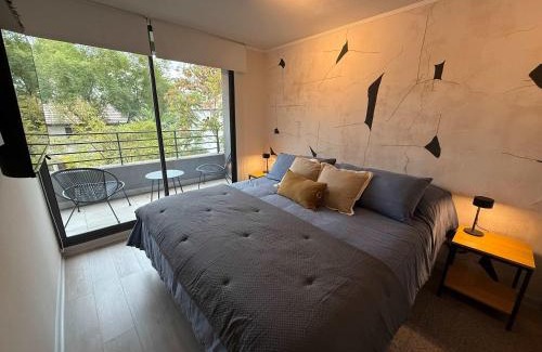 Downtown Santiago Apartment | HOM I Dpto 2D2B con Parking cerca al MovistarArena