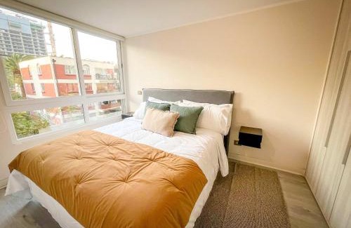 Nunoa Apartment | HOM I Luminoso Depto 2D2B en Nunoa 4PAX Parking