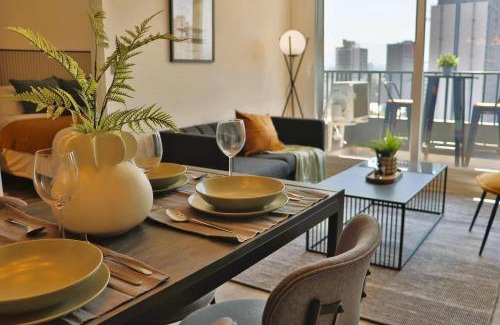 Nunoa Apartment | HOM I Metro Plaza Egana Depto 2D2B ParkingNunoa