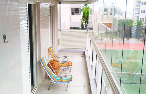 Vila Clais Apartment | Home 08 I Apartment facing the sea in Resort - Bertioga
