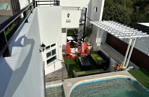 Cancun House | Home in Puerto Morelos 5BD 7BR Roof Toop Pool