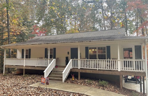 Westminster House | Home on Lake Hartwell - Lake Life with wraparound porches, fire pit and dock