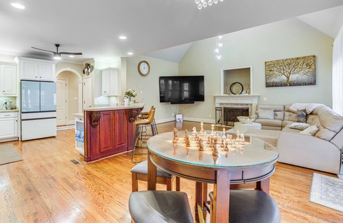 Bessemer House | Home Theater & Yard: Family Retreat in Bessemer
