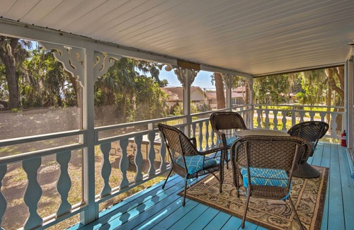 Fedhaven House | Home w/ Screened Porches, Walk to Lake Rosalie!