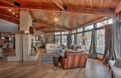 Liberty Lake House | Home with Indoor Pool - 1 Block to Liberty Lake!