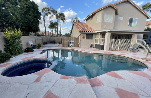 Val Vista Lakes House | Home with Pool in Val Vista Lakes, Also a Hot Tub , Near Phx Airport