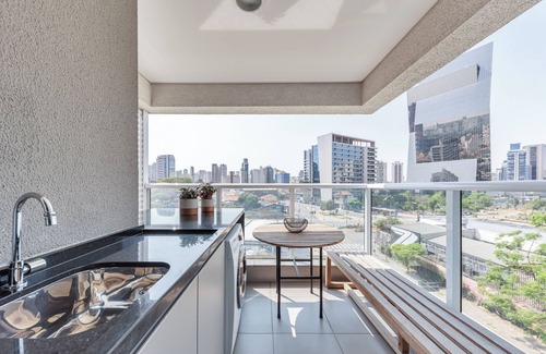 Pinheiros Apartment | Homelike by Viva - Apartamentos completos em Pinheiros a uma quadra da Faria Lima