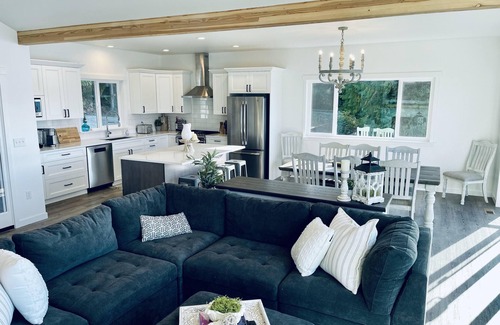 Belfair House | Homeport- Luxury Waterfront Home w/Hot Tub and Game Room
