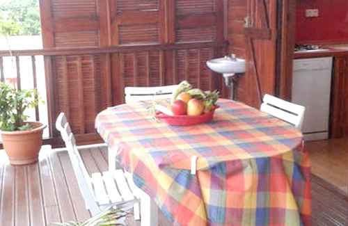 Le Moule Ski Chalet | Homerez - Chalet 3 km away from the beach for 4 ppl. with terrace at Le Moule