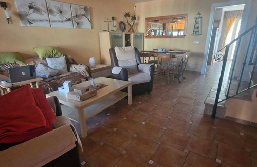 Benalmadena Costa Ski Chalet | Homerez - Chalet for 5 ppl. with sea view, garden and balcony at Benalmádena