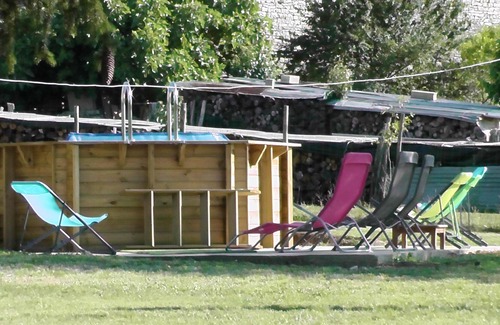 Coulaures House | Homerez - House for 14 ppl. with swimming-pool, garden and terrace at Coulaures