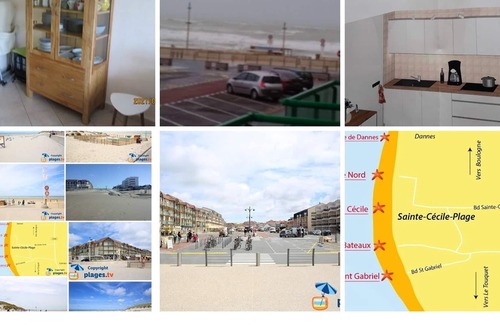 Sainte-Cecile-Plage Apartment | Homerez - Nice appartement 1 km away from the beach for 7 ppl. at Camiers