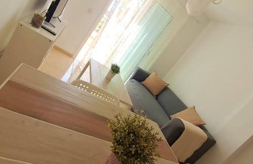 Las Rosas Apartment | Homerez - Nice appartement 1 km away from the beach for 2 ppl. with shared pool