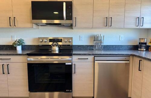 Sandpoint Apartment | Homestead Village - Two Bedroom Condo Balcony
