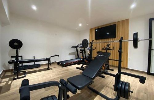 Ejidal Apartment | Homy 2BR Apt with Pool, Gym, Terrace, BBQ, Parking