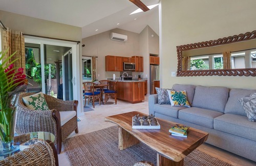 Anahola House | Honeymoon Cottage TVNC 5069 - Short walk to the beach!