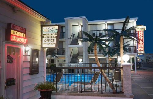 Cape May - Wildwood Hotel | Horizon Motor Inn-Beach Block & Close to Morey's Piers