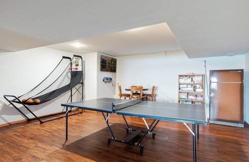 Merrifield Cabin | Horseshoe Lake Cabin with Sandy Beach, Gameroom, Fire Pit, Kayaks + Paddleboards