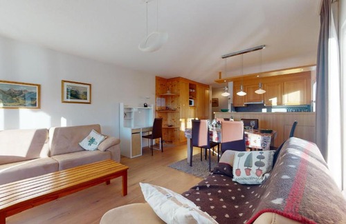 Veysonnaz Apartment | Hortensia H 023 - VIEW & MOUNTAIN apartment 6 pers