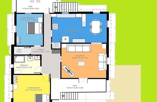Bundaberg West House | Hospital Precinct with Air-con and access to Pool