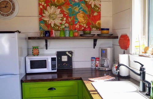 Mid America House | Hot Spring's Finest Tiny House/ the perfect couple getaway.
