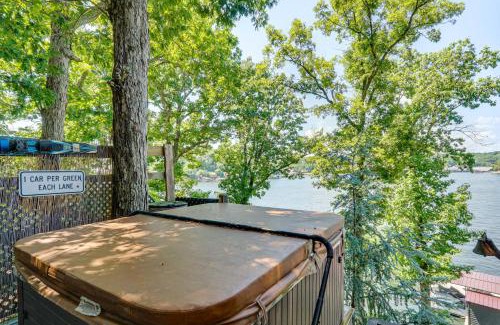Lake Ozark House | Hot Tub and Dock Lake Ozark Vacation Home!