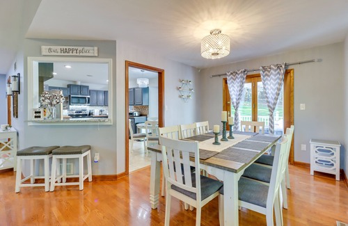 Reeders House | Hot Tub, Deck & Game Room: Spacious Poconos Escape