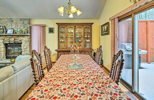 Pocono Mountain Lake House | Hot Tub + Deck: Pet-Friendly Poconos Getaway!