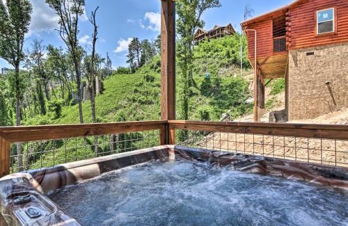 Chalet Village North House | Hot Tub, Game Room, Decks Cabin in Gatlinburg