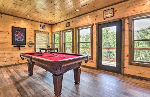 Chalet Village North House | Hot Tub, Game Room, Decks Cabin in Gatlinburg