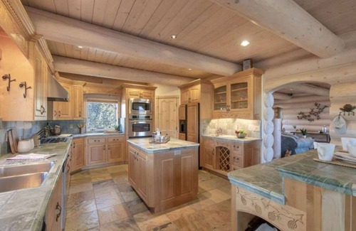 Castle Glen Estates Cabin | Hot Tub, Game Room, Large Deck w/Incredible View | Penticton Lodge by AvantStay