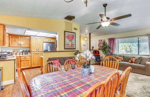 Redding House | Hot Tub & Horse Boarding on 3 Acres in Redding!