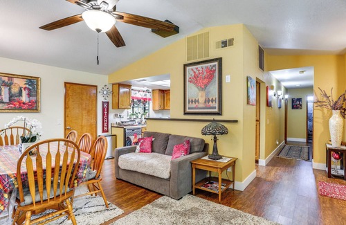 Redding House | Hot Tub & Horse Boarding on 3 Acres in Redding!