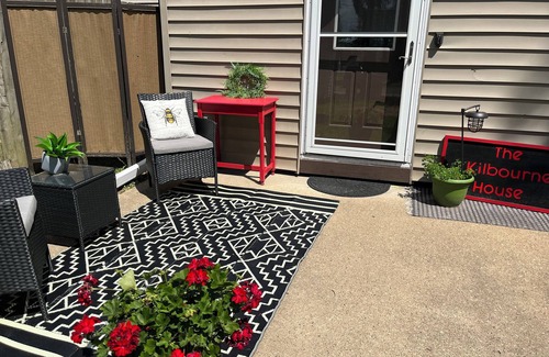 Tomah Apartment | Hot Tub! King Bed! Private & Spacious! Sleeps 3! Fully stocked Kitchen!