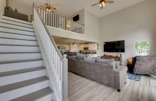 Port Clinton House | Hot Tub, Lake Access, & Dock: Port Clinton Retreat