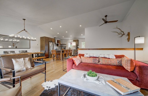 Big Sky Condo | Hot Tub & Sauna, Amazing Views, Close to Town Center and Ski Resort!
