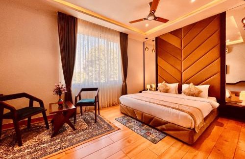 Chinnur Hotel | Hotel 777 Pushkar - with best mountain view ! swimming pool ! big parking ! lawn with bonfire ! lavish & luxury AC rooms ! top rated ! best selling ! prime location ! property of the year !